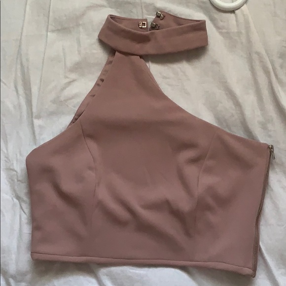 One shoulder crop top - Picture 2 of 3